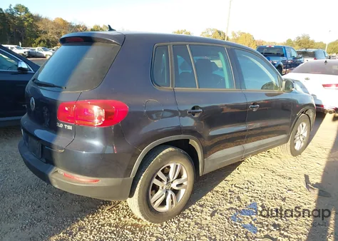 2012 Volkswagen Tiguan S from USA, damaged, VIN WVGAV7AX8CW607335